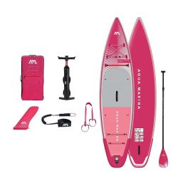 Aqua Marina Coral Touring 11,6 RASPBERRY 2025 raspberry paddleboard set + sleva 600,- na příslušenství