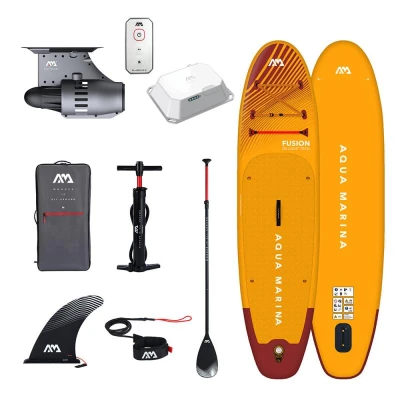Aqua Marina EFusion 10.10 Combo 2025 orange paddleboard s motorem