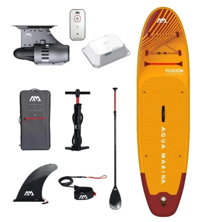 Aqua Marina EFusion 10.10 Combo 2025 orange paddleboard s motorom Aqua Marina EFusion 10.10 Combo 2025 orange paddleboard s motorom