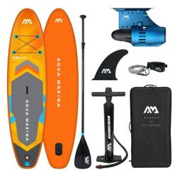 Aqua Marina GO Turbo 330 2025 paddleboard set s motorem Aqua Marina GO Turbo 330 2025 paddleboard set s motorem