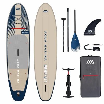 Aqua Marina MAGMA 2026 11'2" nafukovací paddleboard set s pádlem a pumpou