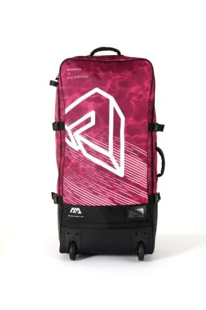 Aqua Marina Premium RED 90l s kolečky 2025 red transportní vak Aqua Marina Premium RED 90l s kolečky 2025 red transportní vak