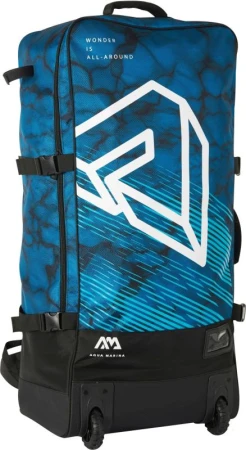 Aqua Marina Premium BLUE 90l s kolečky 2025 blue transportní vak