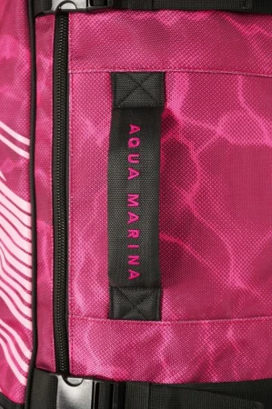 Aqua Marina Premium RED 90l s kolečky 2025 red transportní vak