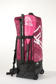 Aqua Marina Premium RED 90l s kolečky 2025 red transportní vak