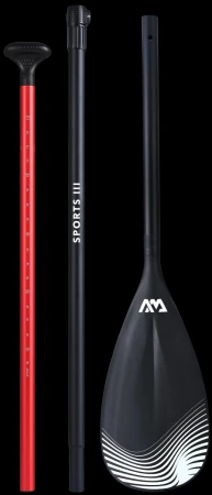 Aqua Marina Sports 3 Adj 3D 2025 pádlo POUZE 175 - 220cm (VÝPRODEJ)