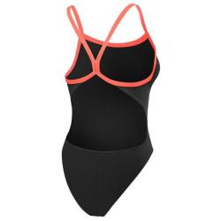 Aqua-Speed Ana dámské plavky černá-oranžová POUZE 38 (VÝPRODEJ)