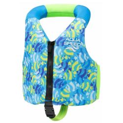 Aqua-Speed Aqua Pals plavecká vesta modrá Aqua-Speed Aqua Pals plavecká vesta modrá