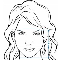 Aqua-Speed Drift potápěčská maska L-XL žlutá