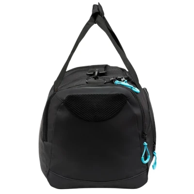 Aqua-Speed Duffle Bag S černá-tyrkysová sportovní taška