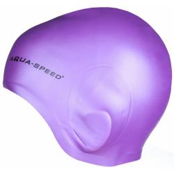 Aqua-Speed Ear koupací čepice fialová Aqua-Speed Ear koupací čepice fialová