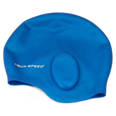 Aqua-Speed Ear koupací čepice modrá