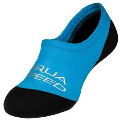 Aqua-Speed Neo dětské neoprénové ponožky modré