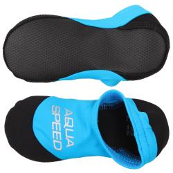 Aqua-Speed Neo dětské neoprénové ponožky modré