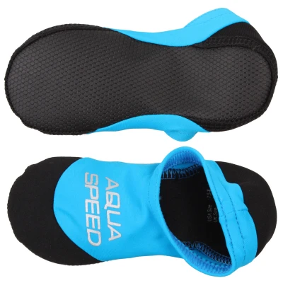Aqua-Speed Neo dětské neoprénové ponožky modré