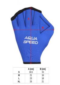 Aqua-Speed Paddle Neo plavecké rukavice POUZE M (VÝPRODEJ)