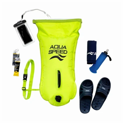 Aqua Speed Plavecká bójka a suchý vak OPEN WATER 37x24