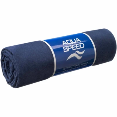 Aqua Speed DRY FLAT modrý 70 × 140 cm rychleschnoucí ručník z mikrovlákna