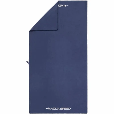 Aqua Speed DRY FLAT modrý 70 × 140 cm rychleschnoucí ručník z mikrovlákna