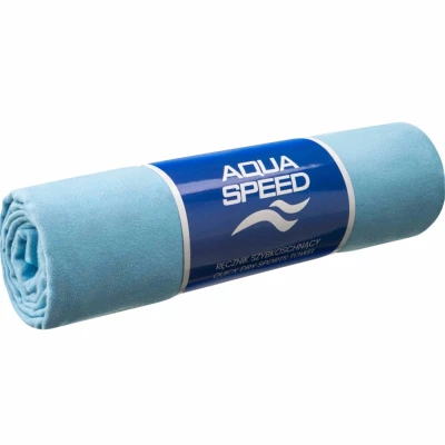 Aqua Speed DRY FLAT modrý 70 × 140 cm rychleschnoucí ručník z mikrovlákna