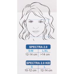 Aqua-Speed Spectra 2.0 KID potápačská maska tyrkysová LEN L (VÝPREDAJ)