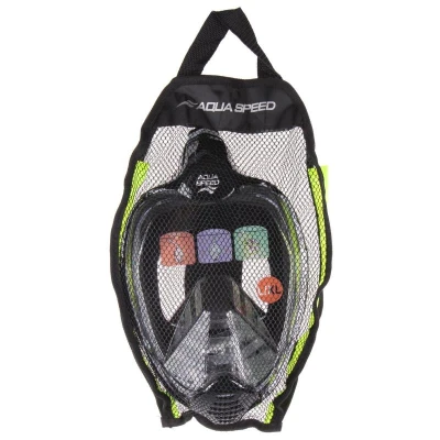 Aqua-Speed Veifa ZX potápěčská maska černá-žlutá