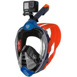 Aqua-Speed Veifa ZX potápěčská maska modrá-oranžová POUZE S-M (VÝPRODEJ)