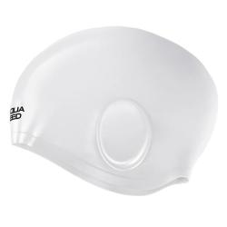 Aqua-Speed Volume Ear Cap koupací čepice bílá