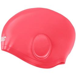 Aqua-Speed Volume Ear Cap koupací čepice lososová