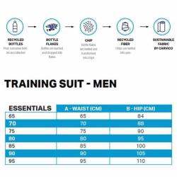 Aqua Sphere Pánské plavky ESSENTIAL BRIEF černo/žluté