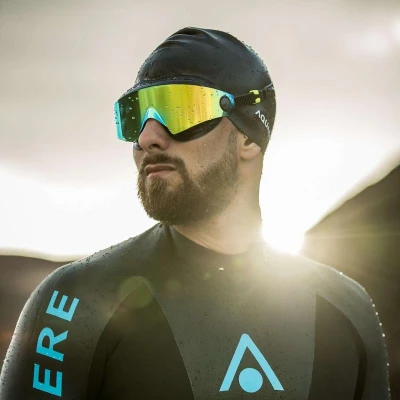 Aqua Sphere Plavecké brýle DEFY.ULTRA zrcadlová skla zlatá