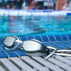 Aqua Sphere Plavecké brýle FASTLANE titan. zrcadlová skla stříbrná