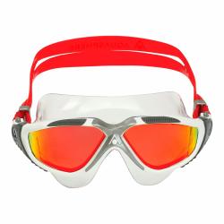 Aqua Sphere Plavecké okuliare VISTA titan. zrkadlové sklá červené