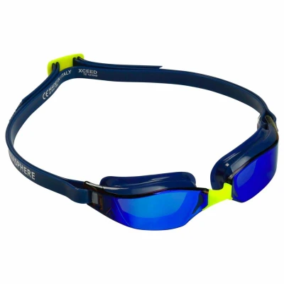 Aqua Sphere Plavecké okuliare XCEED titan. zrkadlové šošovky modrá