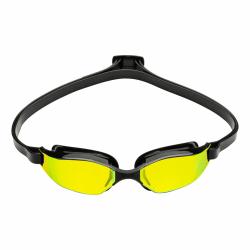 Aqua Sphere Plavecké okuliare XCEED titánovo zrkadlové šošovky žltá/čierny pásik