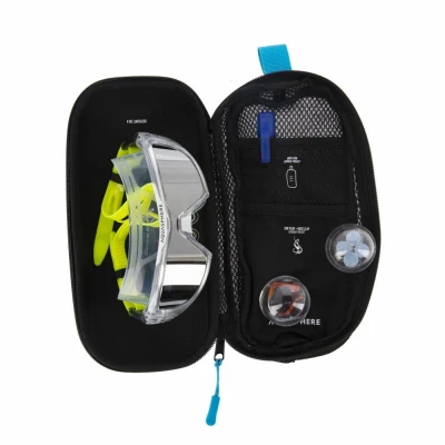 Aqua Sphere Pouzdro na plavecké brýle SWIM MASK CASE modrá 110 x 230 mm