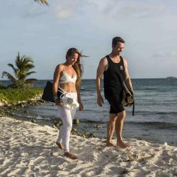 Aqualung Dámské lycrové kalhoty Aqua Lung LEGGINS WOMEN WHITE