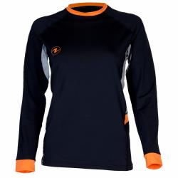 Aqualung Dámské lycrové triko Aqua Lung LOOSE FIT černá/šedá dlouhý rukáv