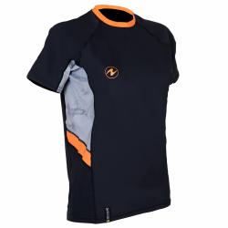 Aqualung Dámské lycrové triko Aqua Lung LOOSE FIT černá/šedá krátký rukáv Aqualung Dámské lycrové triko Aqua Lung LOOSE FIT černá/šedá krátký rukáv