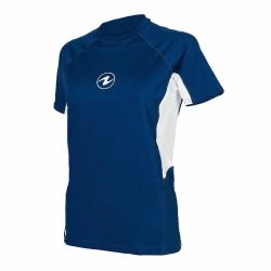 Aqualung Dámské lycrové triko Aqua Lung LOOSE FIT modrá/bílá