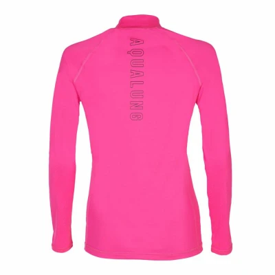 Aqualung Dámské lycrové triko Aqua Lung RASHGUARD SLIM FIT růžová dl. rukáv