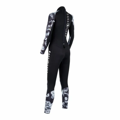 Aqualung Dámský neoprenový oblek Aqua Lung HYDROFLEX FULL SUIT 3mm černá/bílá
