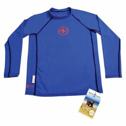 Aqualung Detské lycrové tričko Aqua Lung KIDS BLUE
