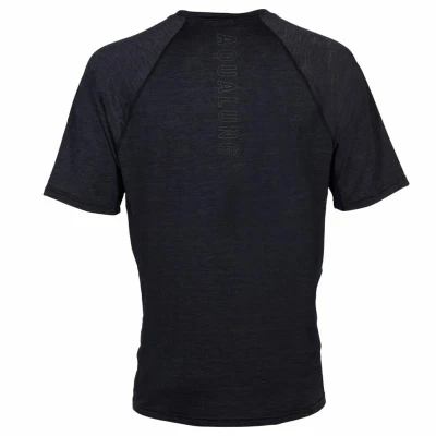 Aqualung Pánské lycrové triko Aqua Lung LOOSE FIT černá/šedá