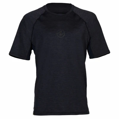 Aqualung Pánské lycrové triko Aqua Lung LOOSE FIT černá/šedá