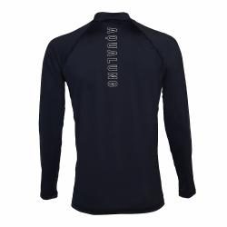 Aqualung Pánské lycrové triko Aqua Lung SLIM FIT černá, dlouhý rukáv