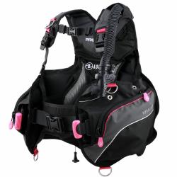 Aqualung Žaket PRO HD WOMAN čierna/ružová