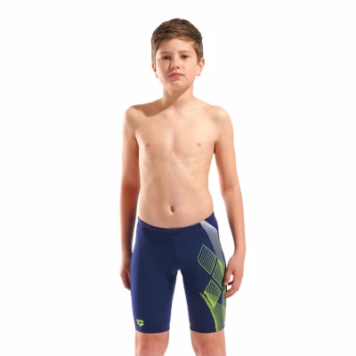Arena Plavky chlapecké SEA WATER Jammer tm. modrá