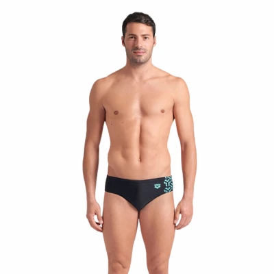Arena Plavky pánské KIKKO Briefs slip černá