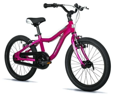 Leader Fox BUBU BOY 18 PURPLE (V-BRAKE/CHAIN) dětské kolo